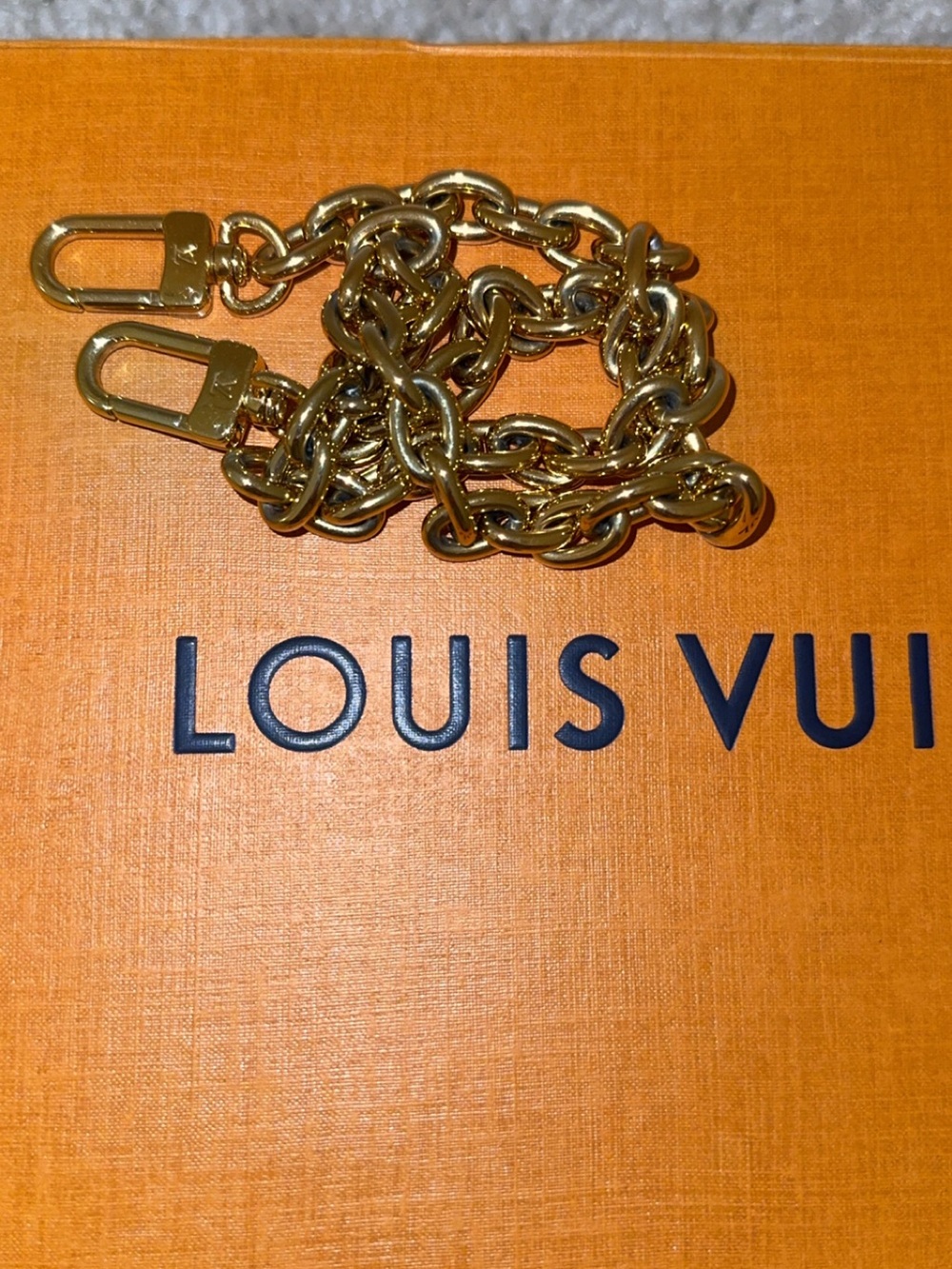 Louis Vuitton Ivy Wallet On Chain Trianon Gray M12778 - Picture 7 of 16